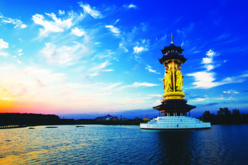 A scenic view of Taizhou Shangchizhai Yaodian