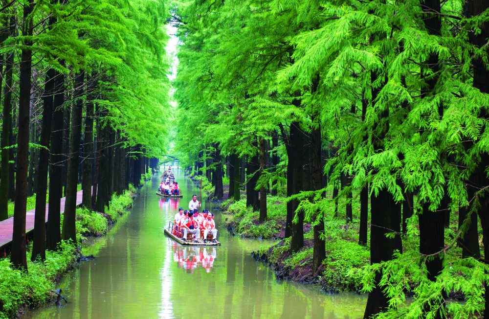 A scenic view of Taizhou Shangchizhai Yaodian