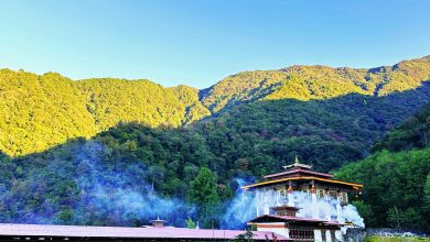 A scenic view of Taizhou Shangchizhai Yaodian