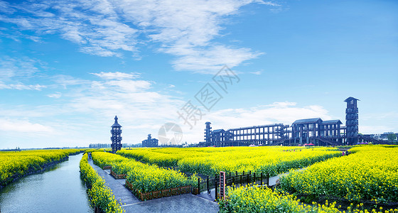 A scenic view of Taizhou Xinghua Duotian