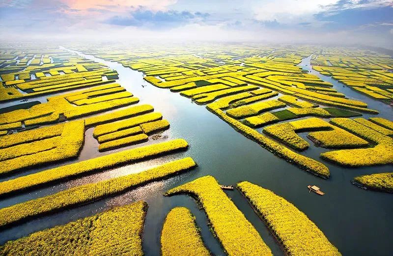 A scenic view of Taizhou Xinghua Duotian