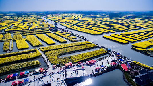 A scenic view of Taizhou Xinghua Duotian