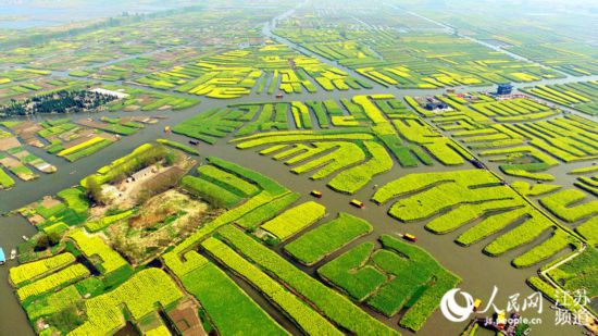 A scenic view of Taizhou Xinghua Duotian
