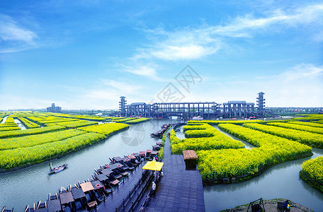 A scenic view of Taizhou Xinghua Duotian
