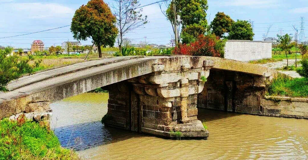 A scenic view of Taizhou Xinhe Zhaqiaoqun