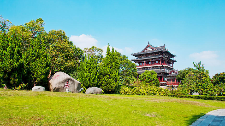 A scenic view of Taizhou Xuezheng Shiyuan