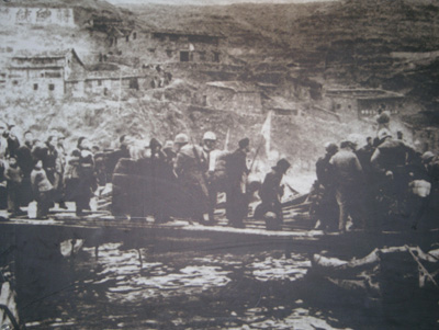 A scenic view of Taizhou Yijiangshandao Zhanyi Yizhi