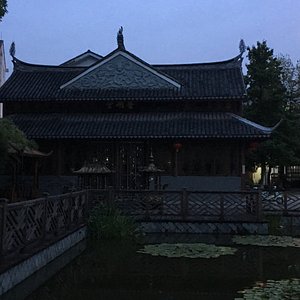 A scenic view of Taizhou Yijiangshandao Zhanyi Yizhi