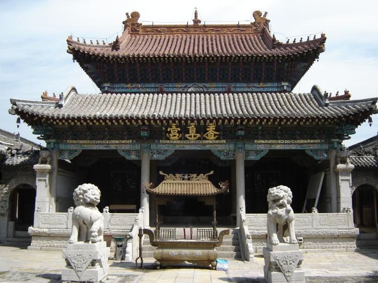 A scenic view of Tangshan Jingjue Temple