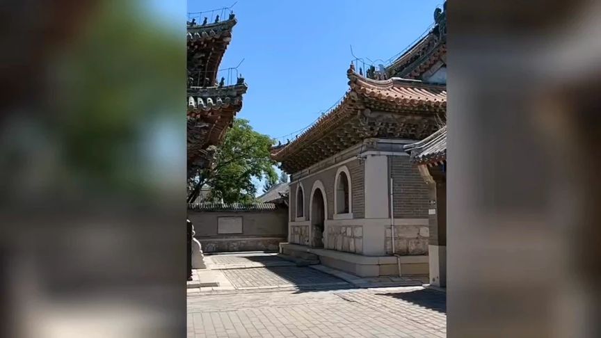 A scenic view of Tangshan Jingjue Temple