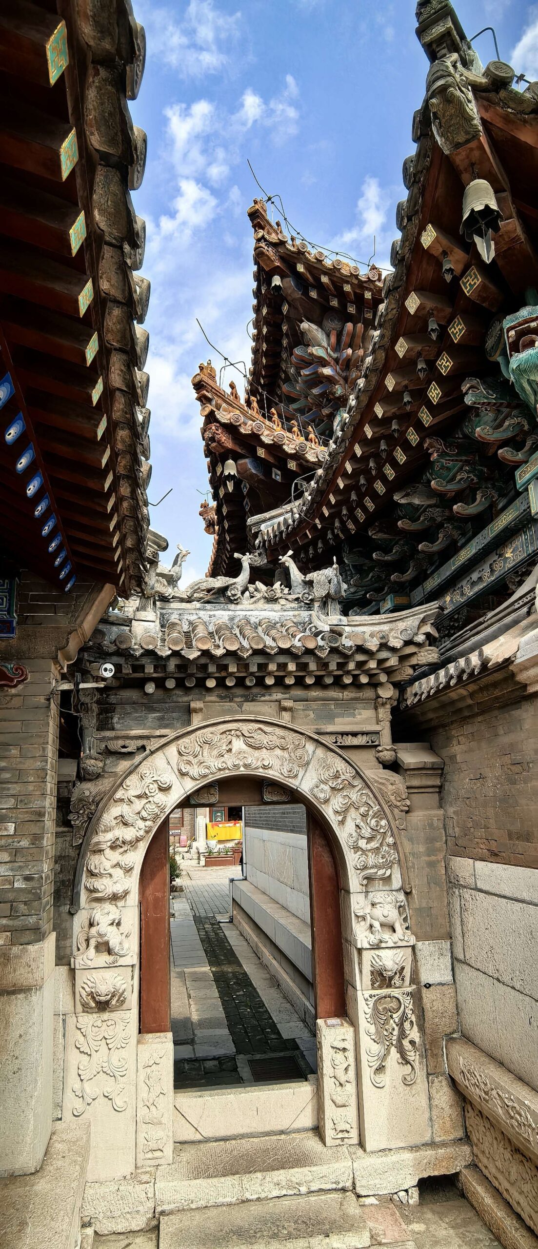 A scenic view of Tangshan Jingjue Temple