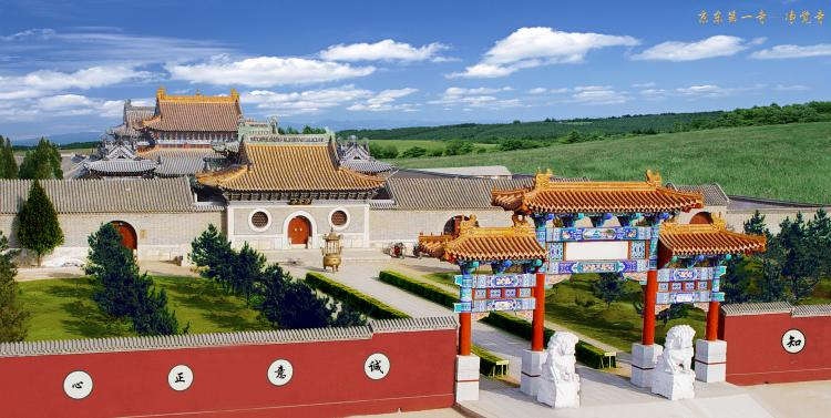 A scenic view of Tangshan Jingjue Temple