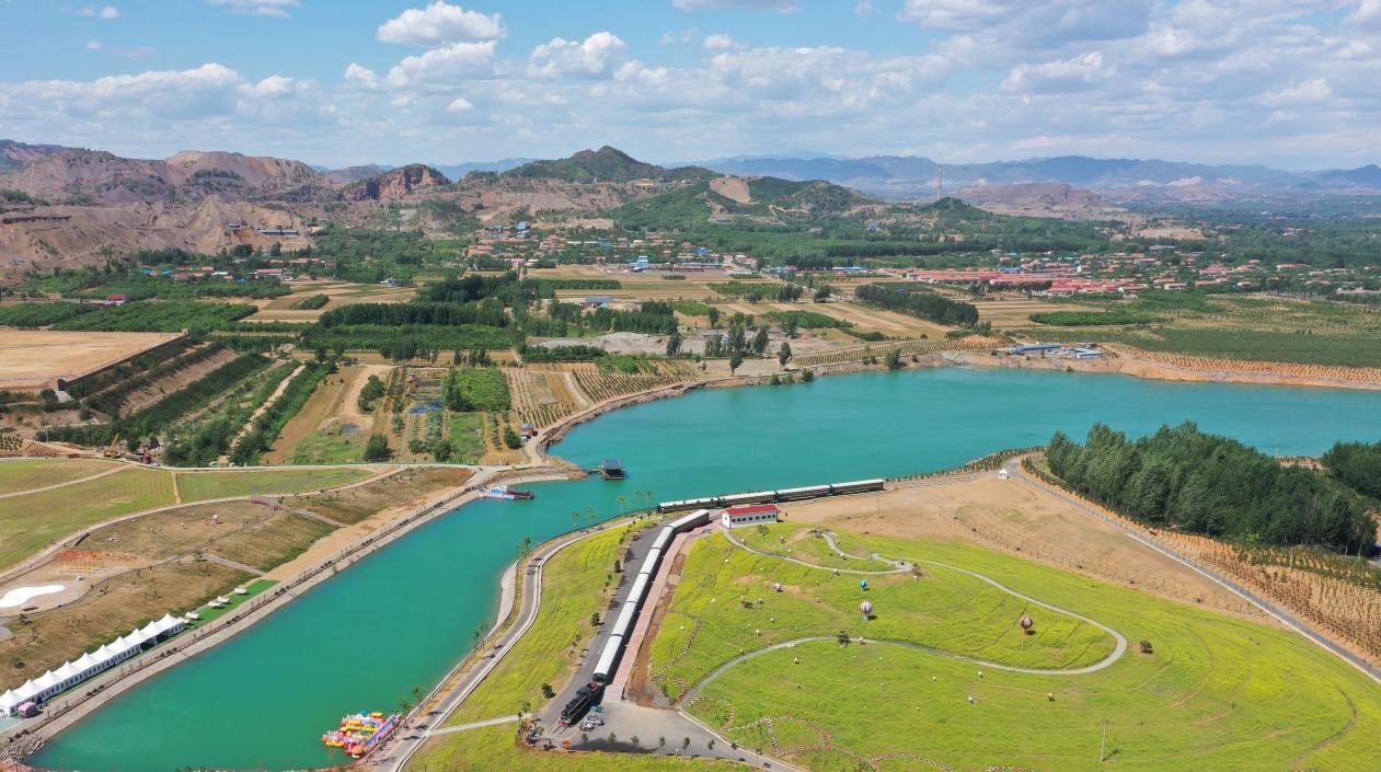 A scenic view of Tangshan Kailuan Tangshan Mine Early Industrial Heritage