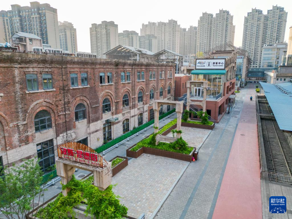 A scenic view of Tangshan Kailuan Tangshan Mine Early Industrial Heritage