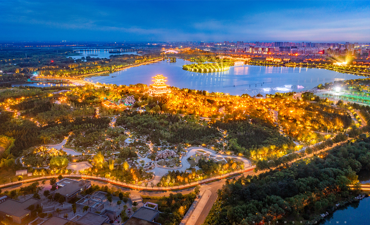 A scenic view of Tangshan Mengjiaquan Site