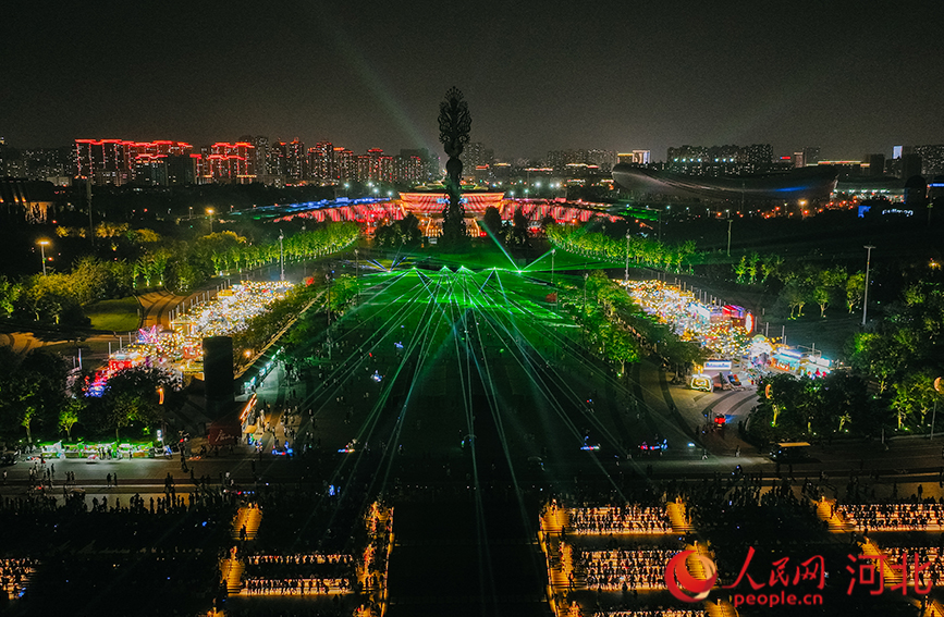 A scenic view of Tangshan Mengjiaquan Site