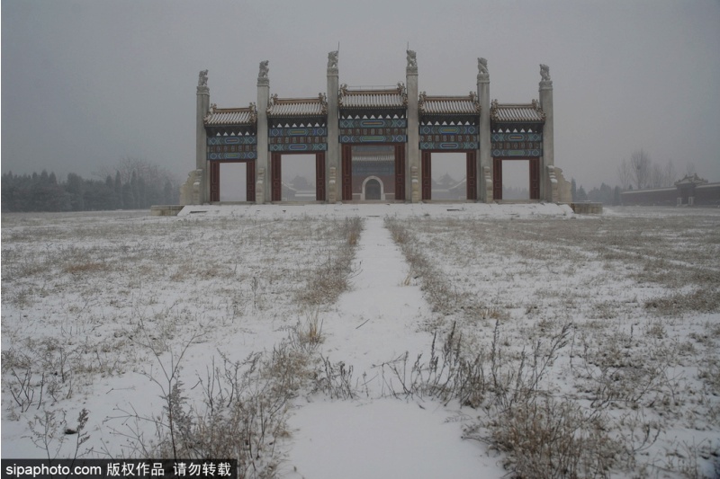 A scenic view of Tangshan Mengjiaquan Site