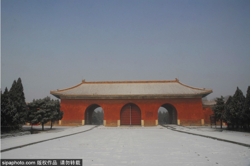A scenic view of Tangshan Mengjiaquan Site
