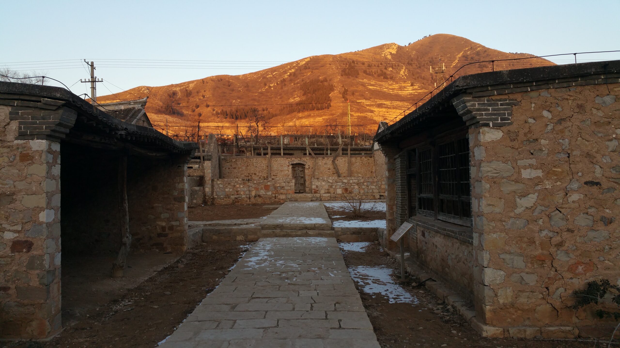 A scenic view of Tangshan Panjiayu Massacre Site
