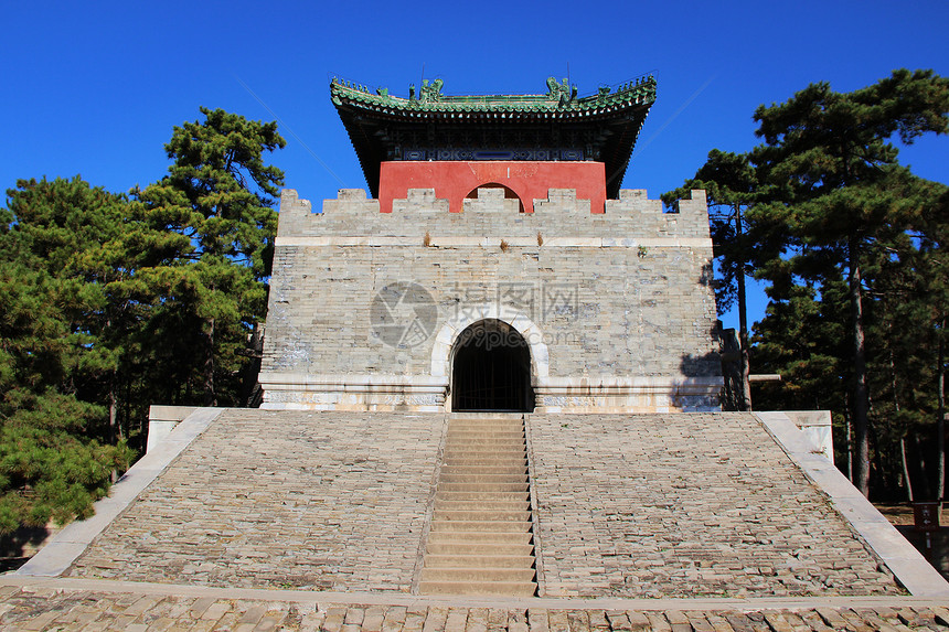 A scenic view of Tangshan Qing Eastern Tombs