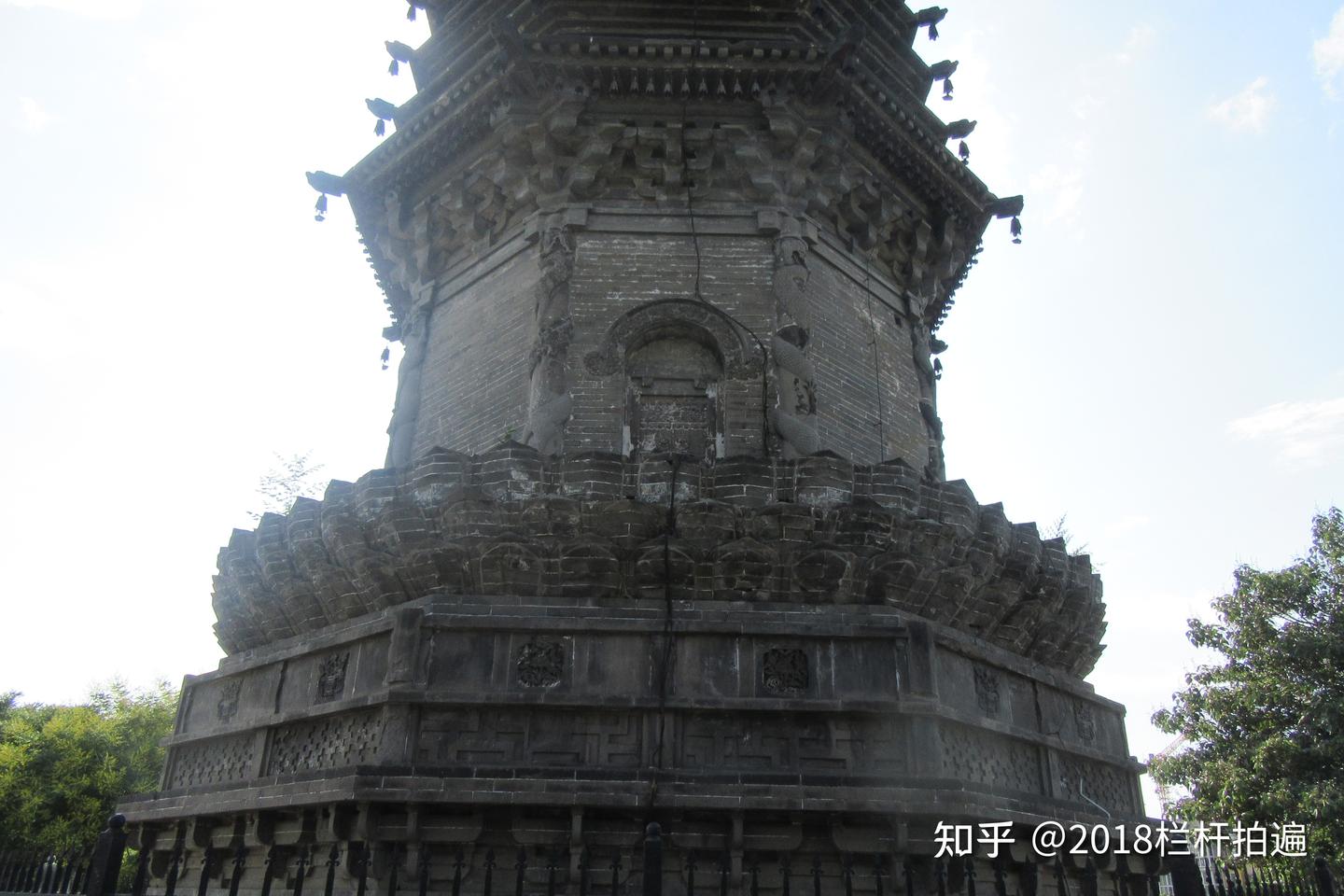 A scenic view of Tangshan Tiangong Temple Pagoda