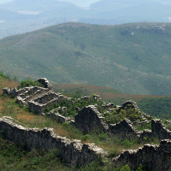 A scenic view of Tangshan Xizhai Site
