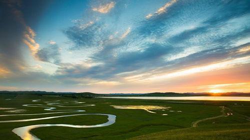 A scenic view of Tangshan Zhuacun Site