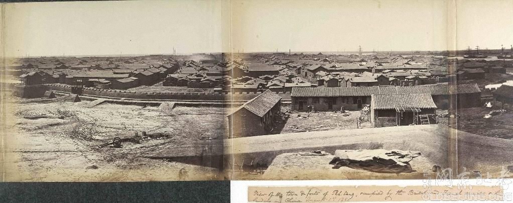 A scenic view of Tianjin Binhai Dagukou Paotai