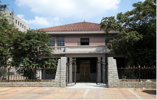 A scenic view of Tianjin Binhai Huanghai Huaxuegongye Yanjiushe Jiuzhi