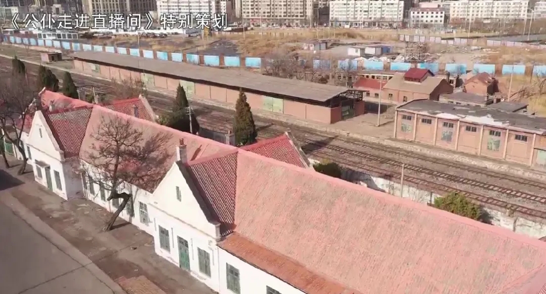 A scenic view of Tianjin Binhai Tanggu Huochezhan Jiuzhi