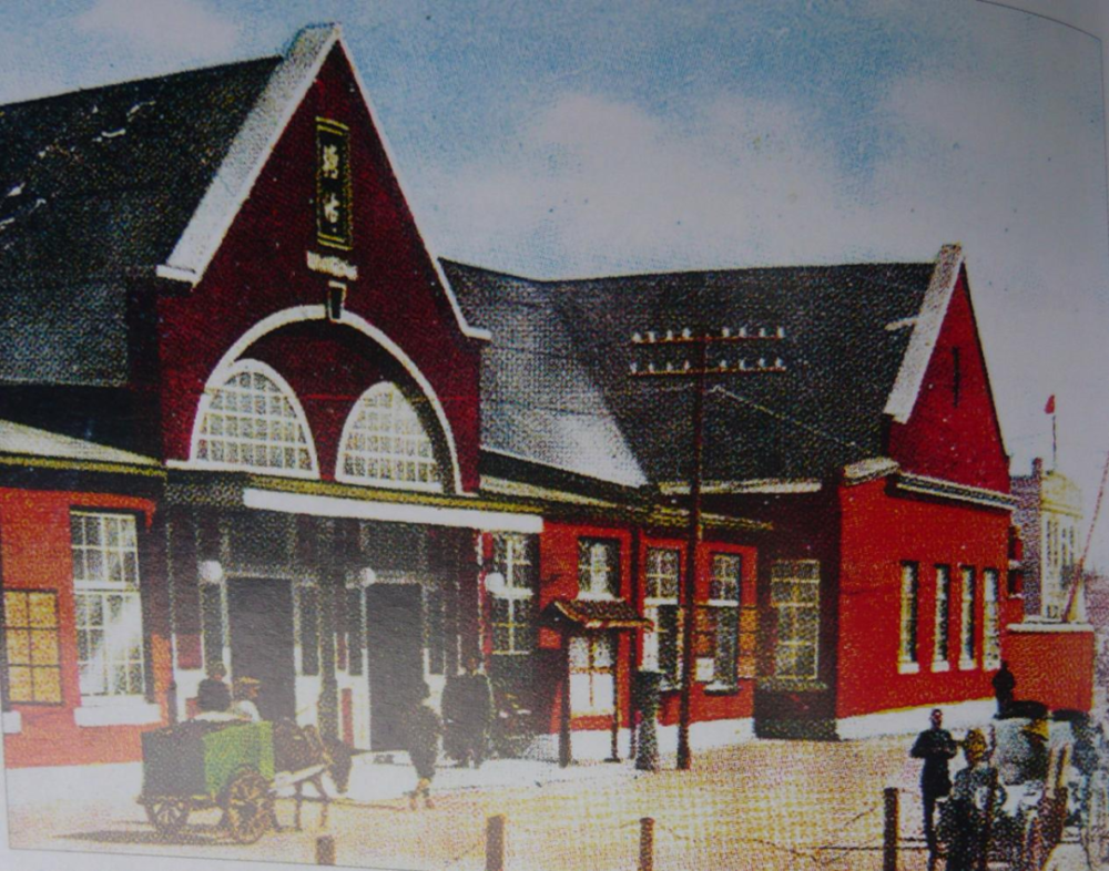 A scenic view of Tianjin Binhai Tanggu Huochezhan Jiuzhi