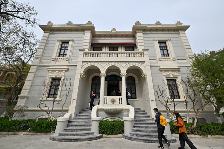 A scenic view of Tianjin Hebei Liangqichao Jiuju