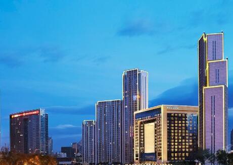 A scenic view of Tianjin Hebei Makeboluo Guangchang Jianzhuqun