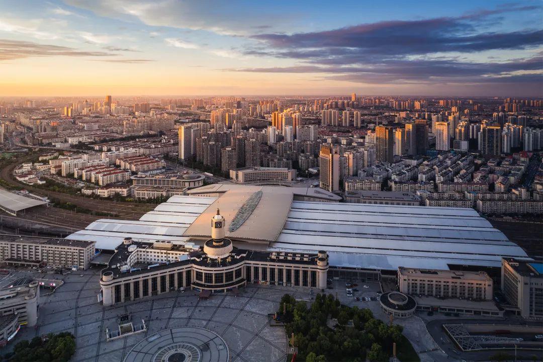 A scenic view of Tianjin Hebei Xinkaihe Huochezhan Jiuzhi