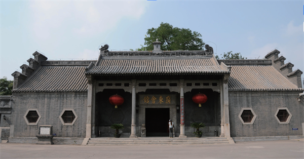 A scenic view of Tianjin Hedong Tianfeigong Yizhi