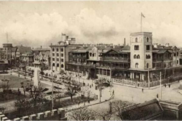 A scenic view of Tianjin Heping Lishunde Jiudian Jiuzhi