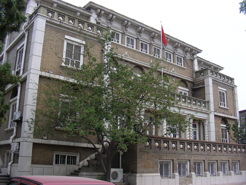A scenic view of Tianjin Heping Wudadao Jindai Jianzhuqun