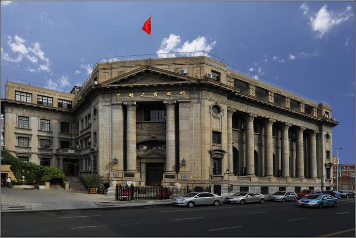 A scenic view of Tianjin Heping Yanyeyinhang Jiuzhi