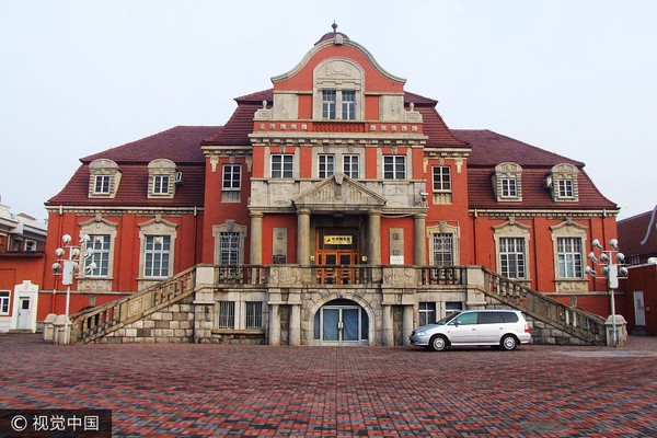 A scenic view of Tianjin Hongqiao Xizhan Zhulou