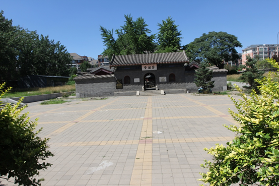 A scenic view of Tianjin Hongqiao Yihetuan Lvzutang Tankou Yizhi