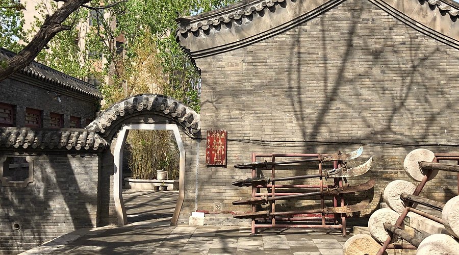 A scenic view of Tianjin Hongqiao Yihetuan Lvzutang Tankou Yizhi