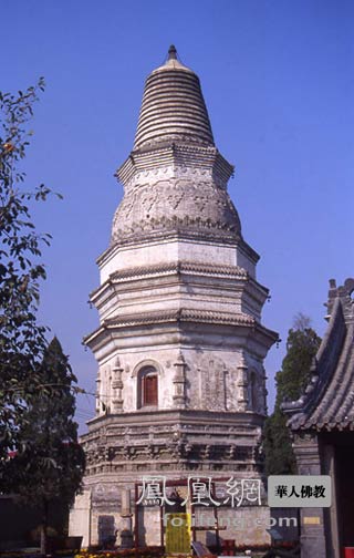 A scenic view of Tianjin Jizhou Baita