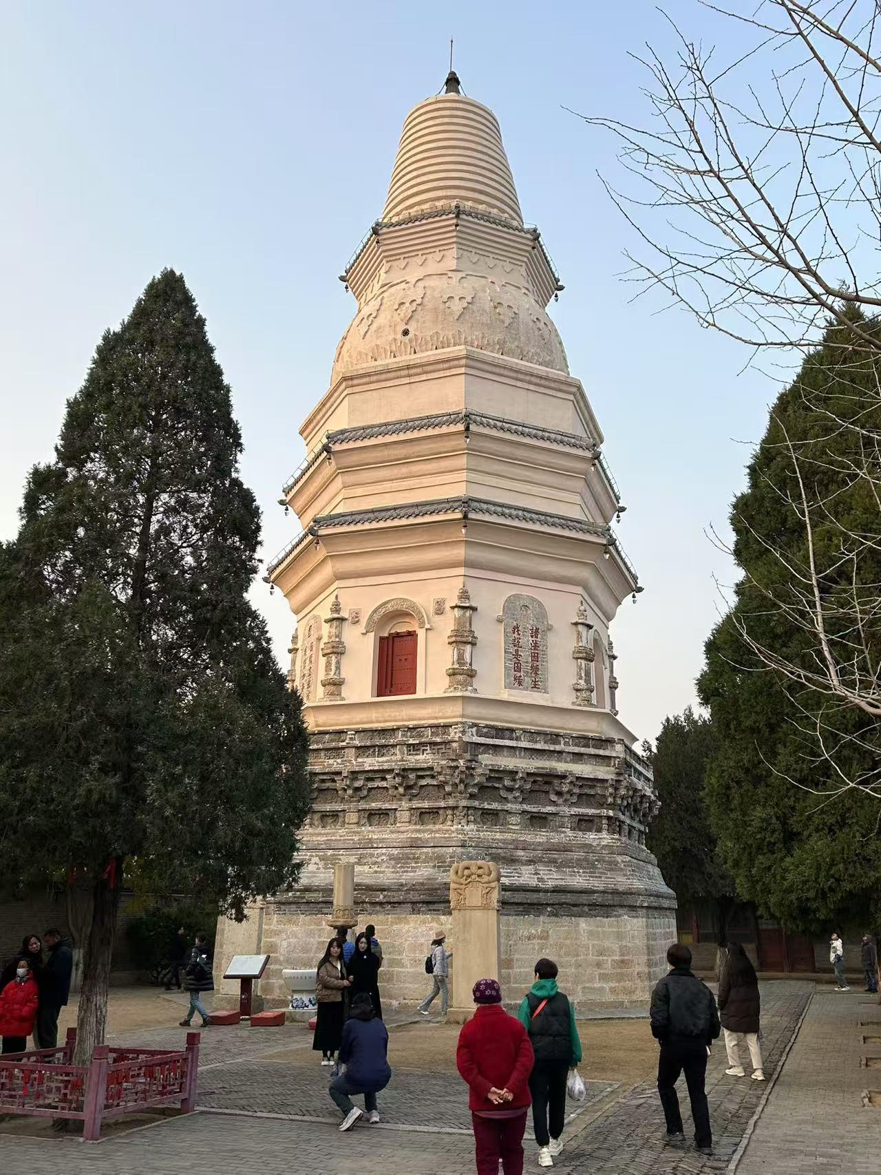 A scenic view of Tianjin Jizhou Baita