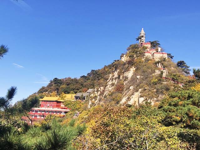A scenic view of Tianjin Jizhou Qianxiangsi Zaoxiang