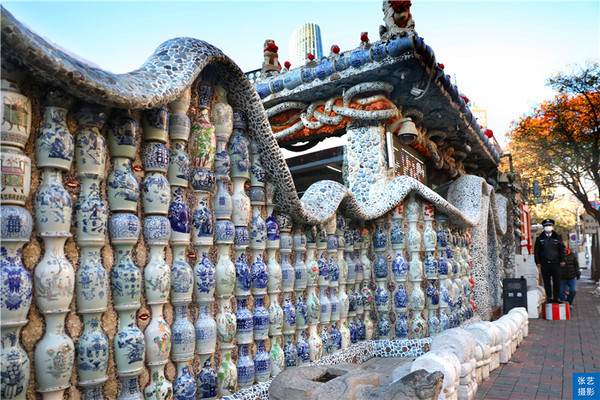 A scenic view of Tianjin Jizhou Qianxiangsi Zaoxiang