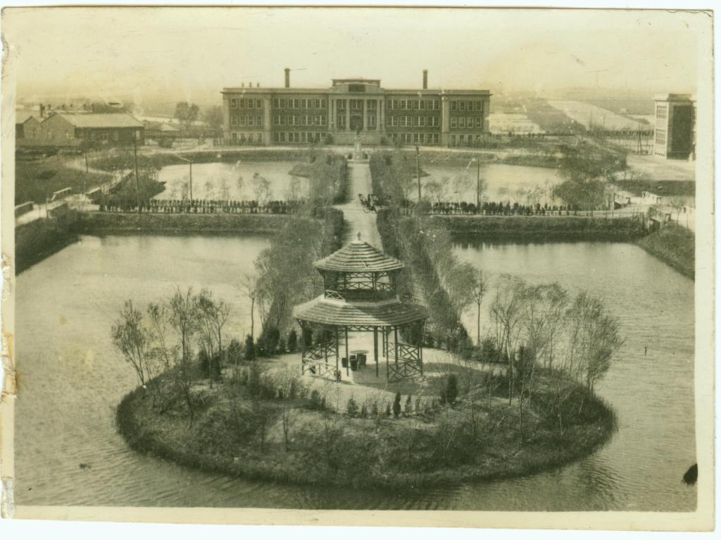 A scenic view of Tianjin Nankai Daxue Siyuantang