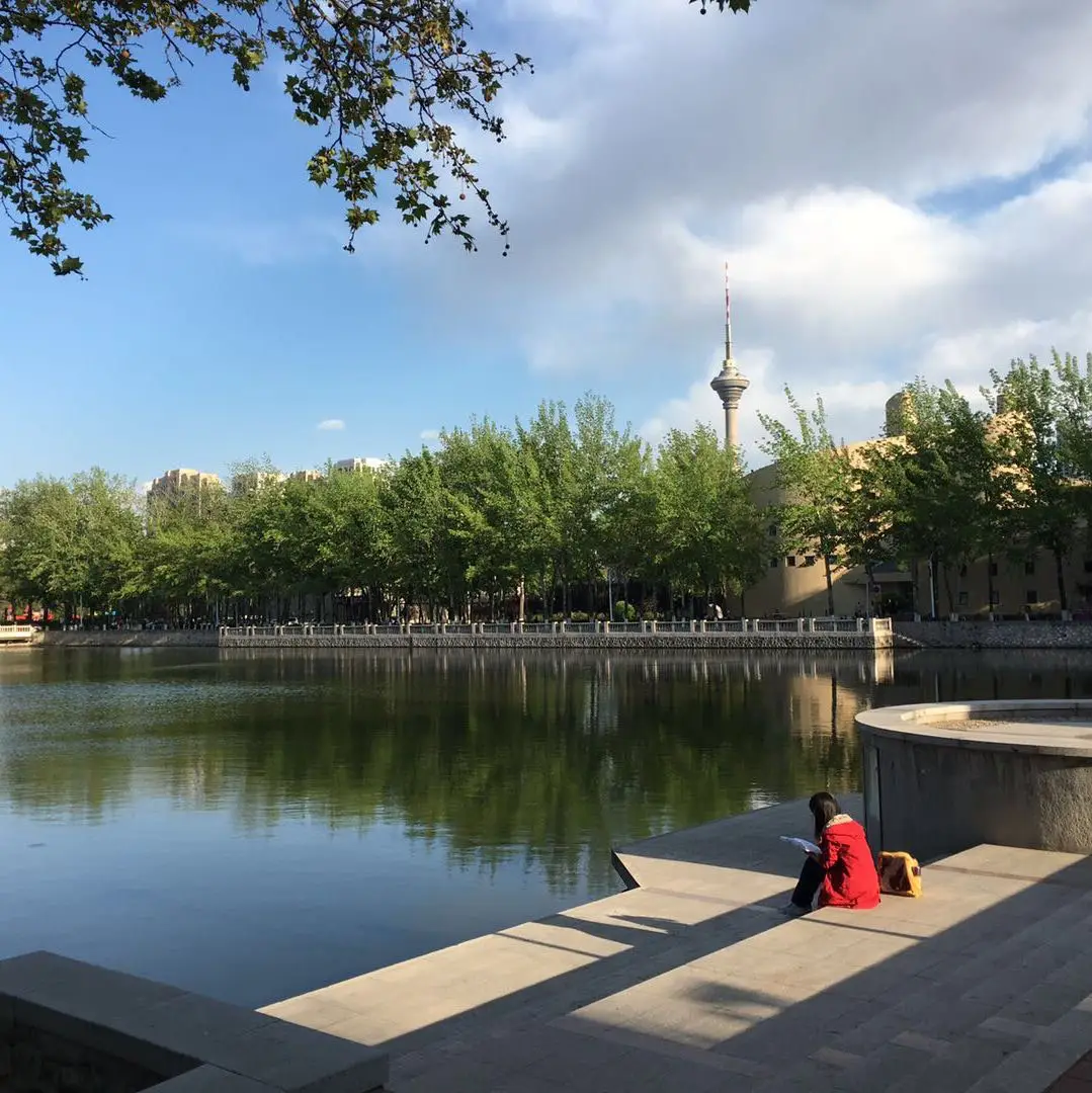 A scenic view of Tianjin Nankai Daxue Siyuantang