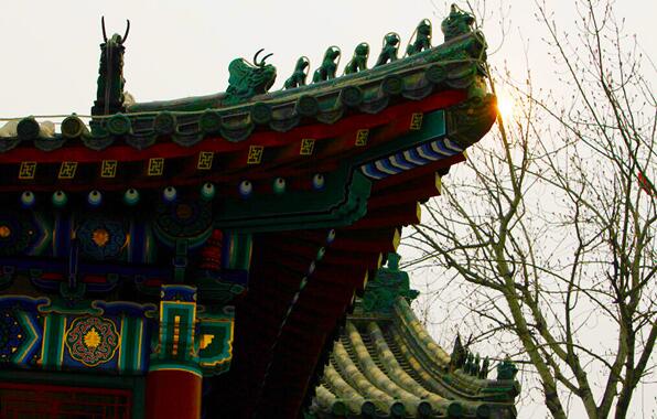 A scenic view of Tianjin Nankai Lichun Citang