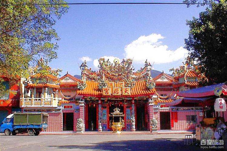 A scenic view of Tianjin Nankai Tianhougong