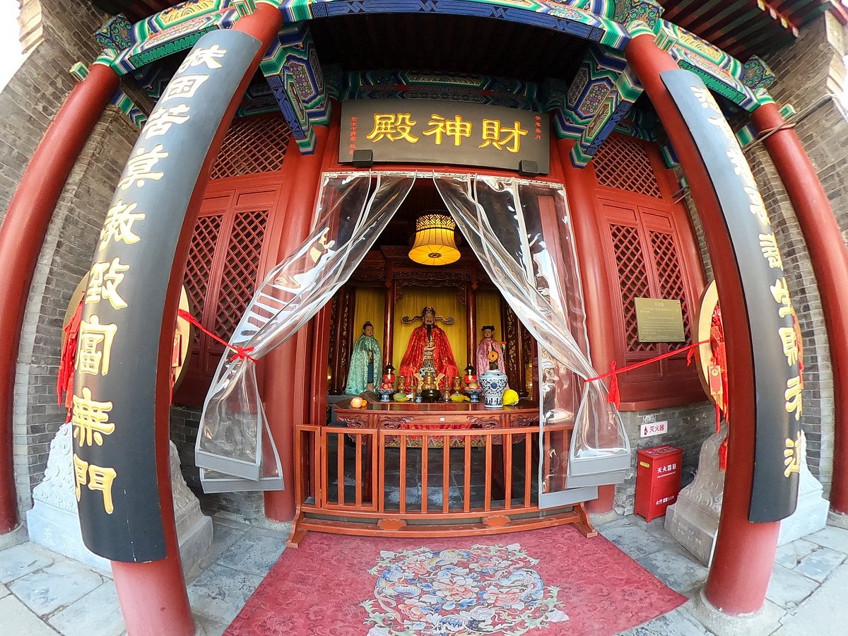 A scenic view of Tianjin Nankai Tianhougong